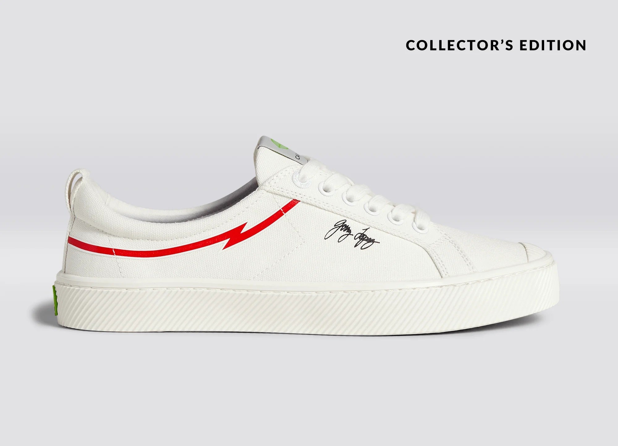 OCA Low Gerry Lopez Off-White Canvas Sneaker