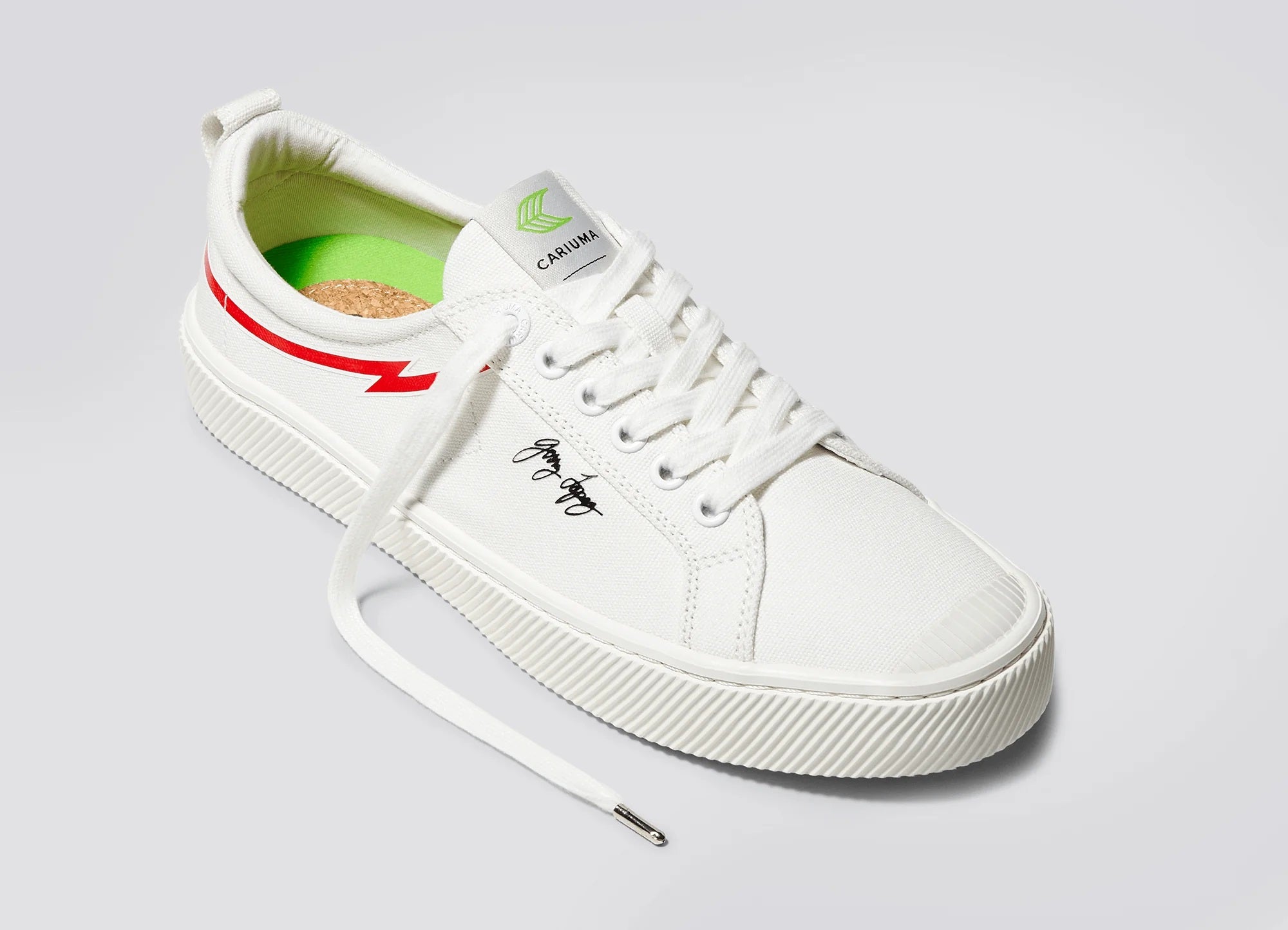 OCA Low Gerry Lopez Off-White Canvas Sneaker