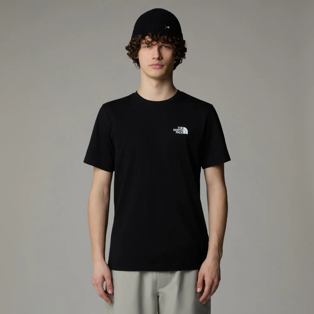 North Face Unisex Simple Dome Ss Tee Black