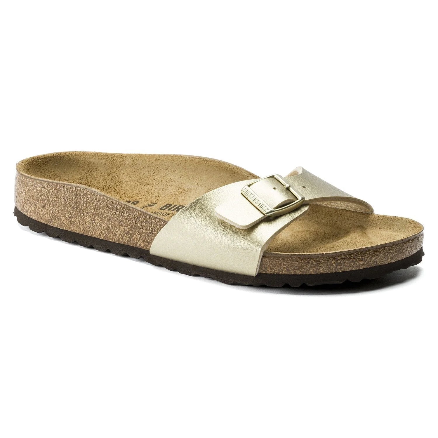 Birkenstock Unisex Madrid Birko-Flor Narrow Gold