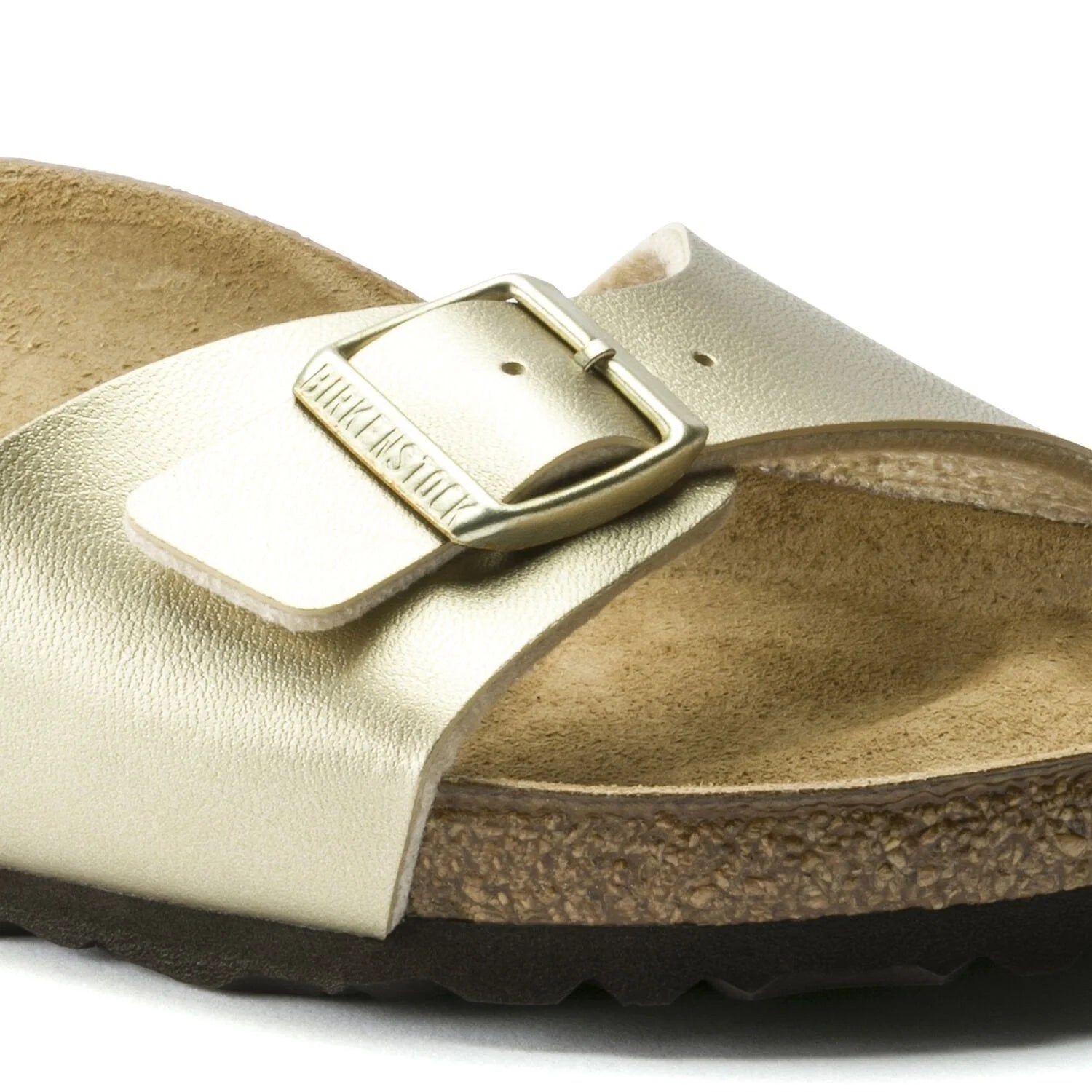 Birkenstock Unisex Madrid Birko-Flor Narrow Gold