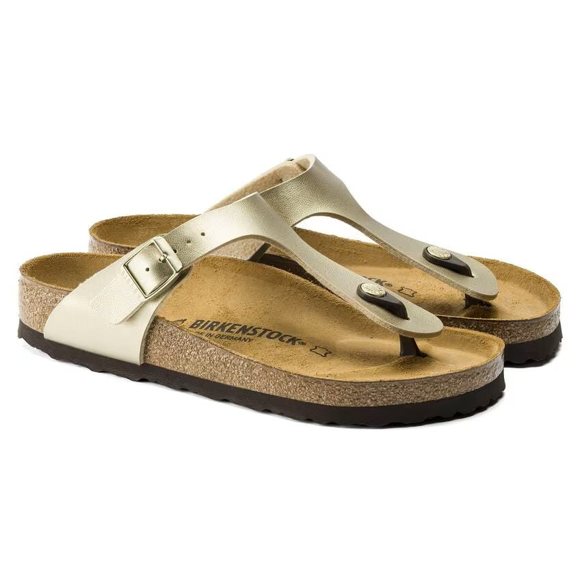 Birkenstock Unisex Gizeh Regular Gold