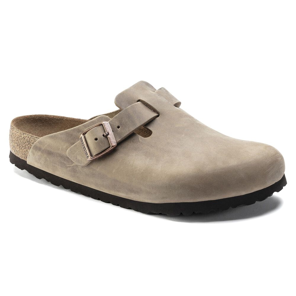 Birkenstock Uni Boston Oiled Leather Regular TOB