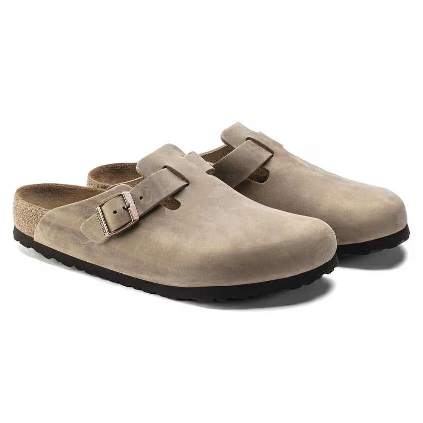 Birkenstock Uni Boston Oiled Leather Regular TOB