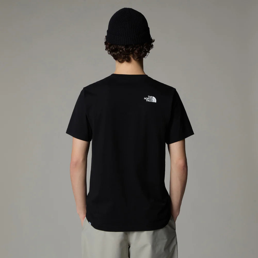 North Face Unisex Simple Dome Ss Tee Black