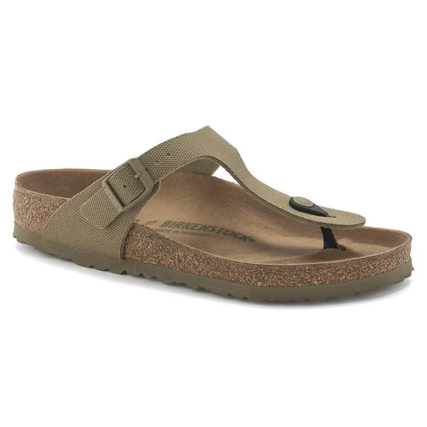 Birkenstock Unisex Gizeh Regular Faded Khaki