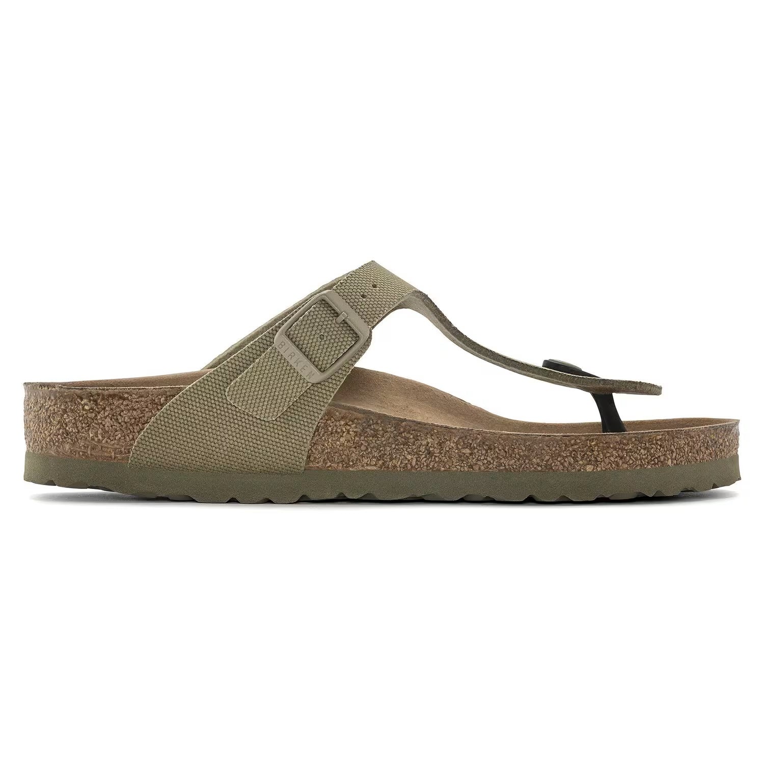 Birkenstock Unisex Gizeh Regular Faded Khaki