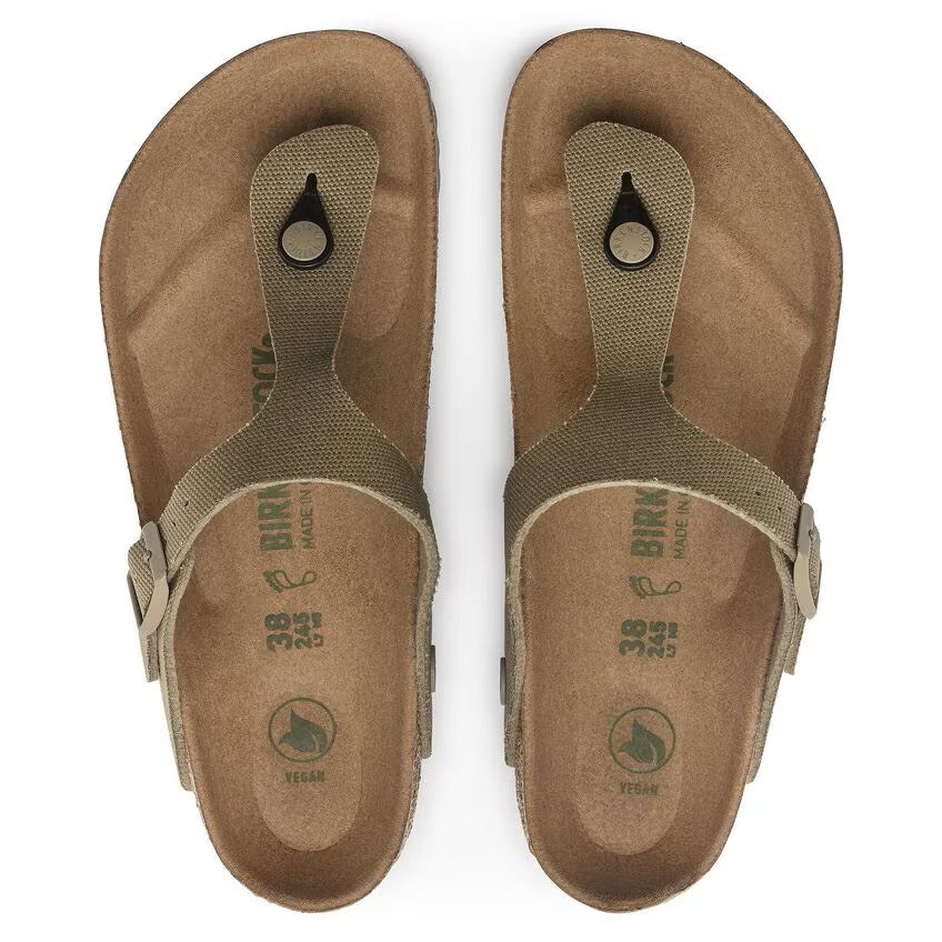 Birkenstock Unisex Gizeh Regular Faded Khaki