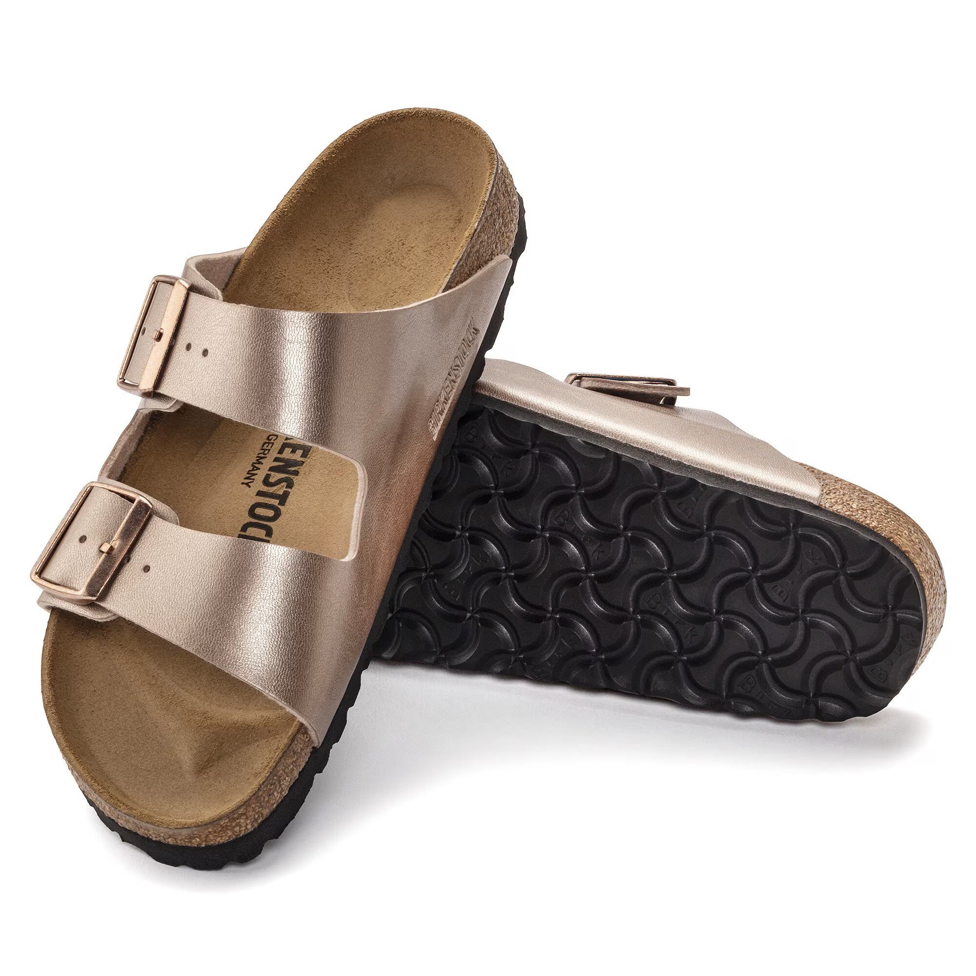 Birkenstock Arizona Birko Flor Narrow Copper