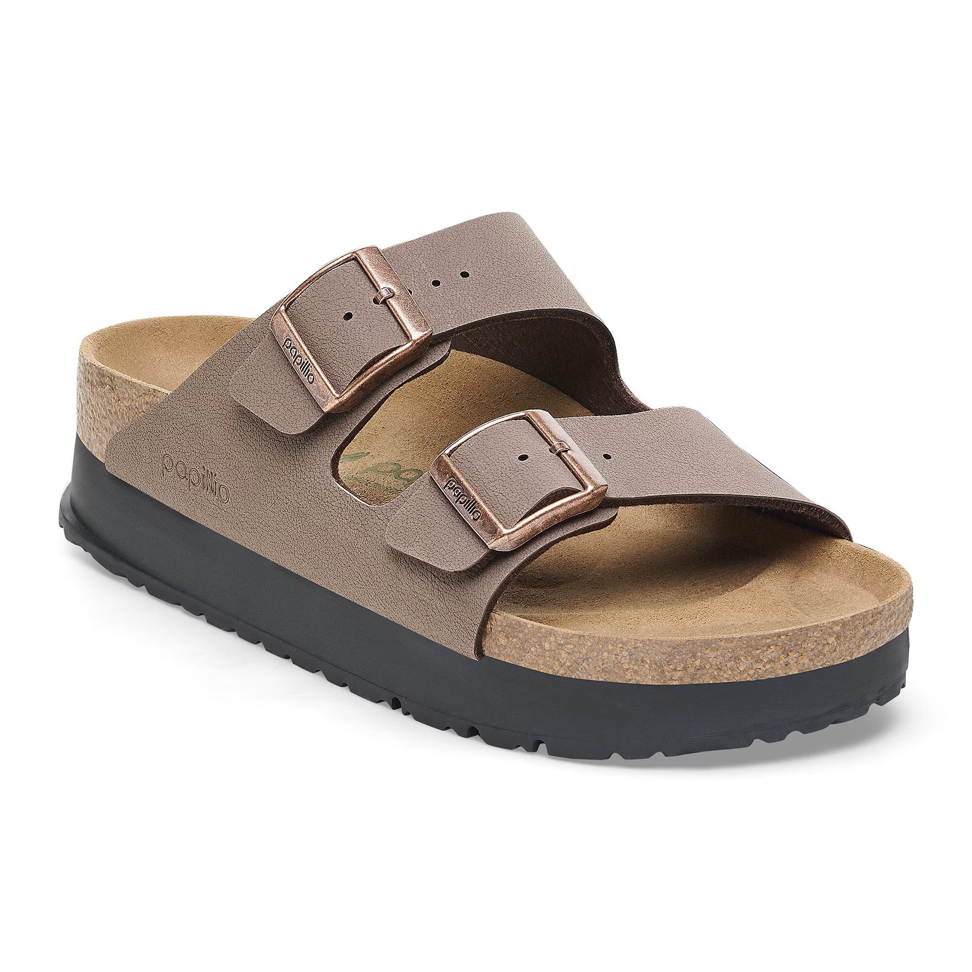 Birkenstock Arizona PAP Flex Platform Narrow Mocca