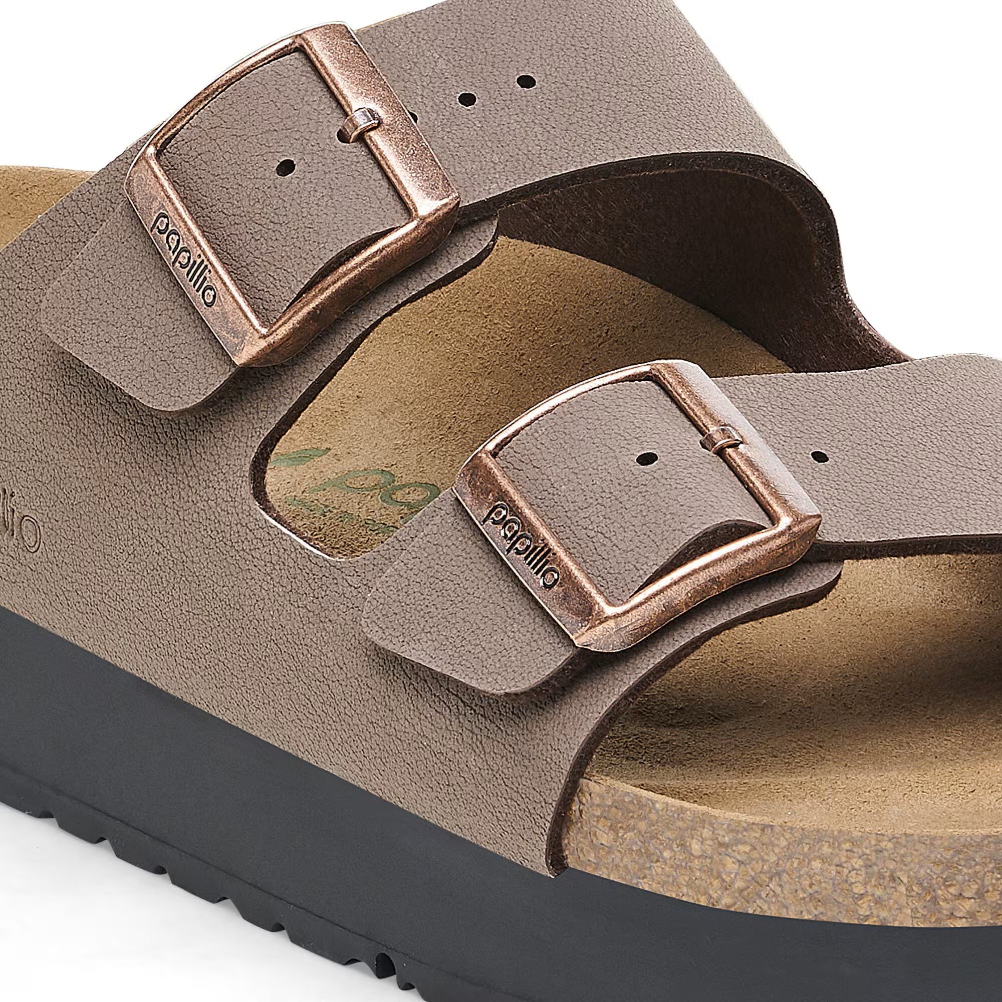 Birkenstock Arizona PAP Flex Platform Narrow Mocca