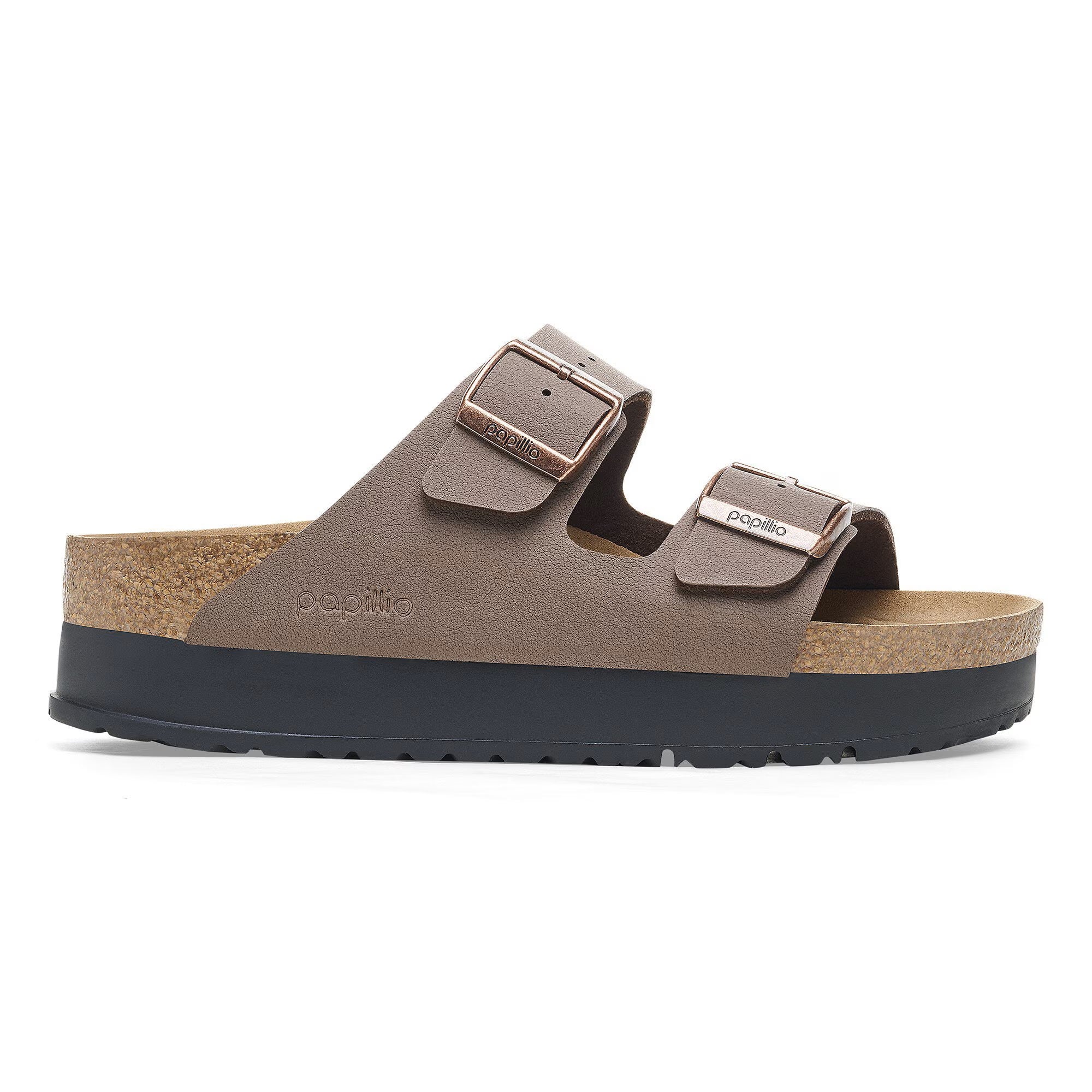 Birkenstock Arizona PAP Flex Platform Narrow Mocca