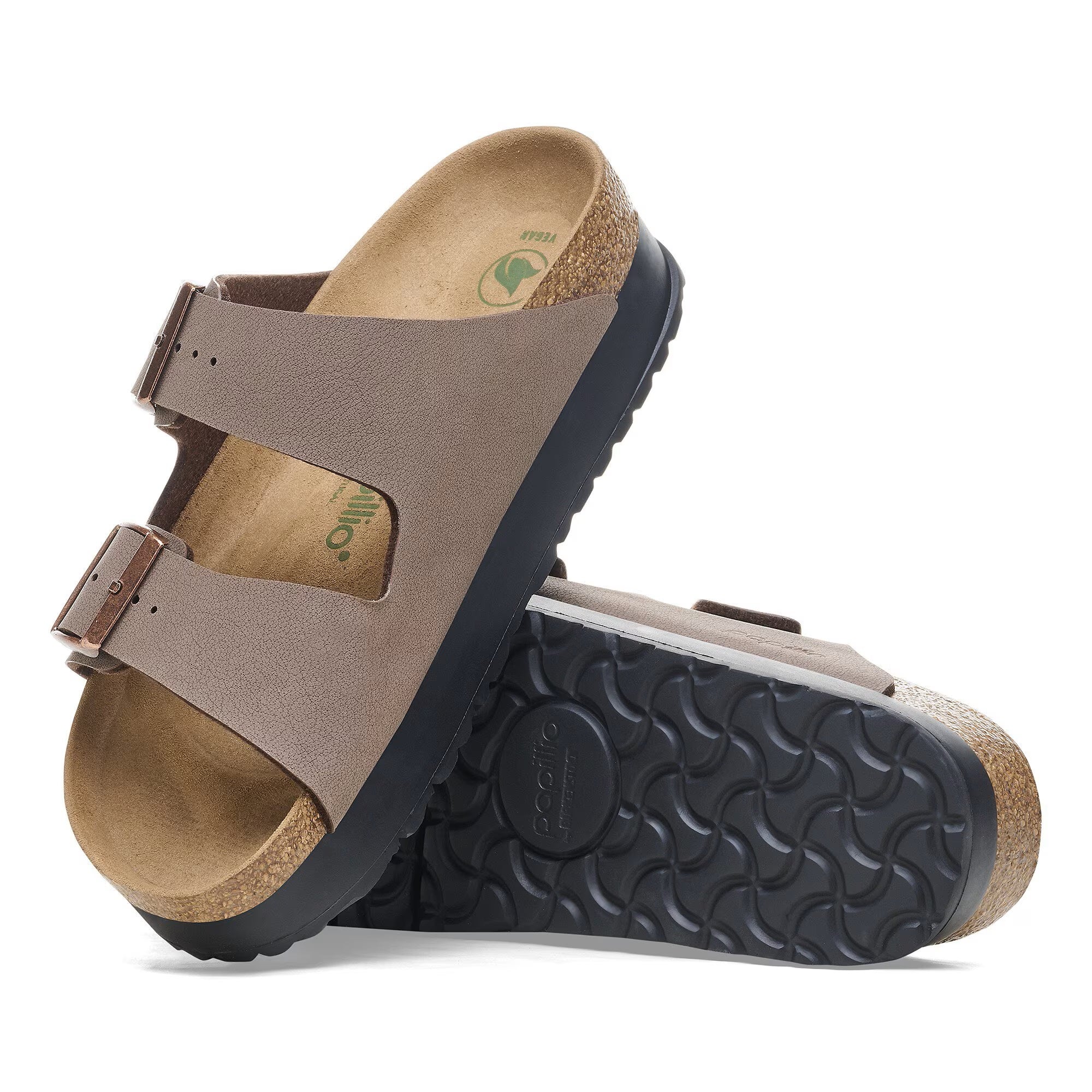 Birkenstock Arizona PAP Flex Platform Narrow Mocca