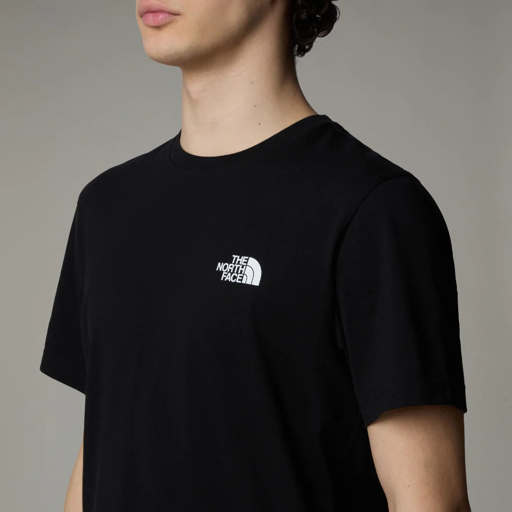 North Face Unisex Simple Dome Ss Tee Black