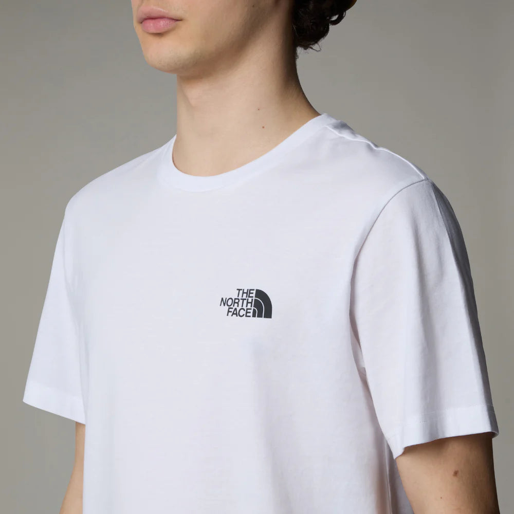 North Face Unisex Simple Dome Ss Tee White