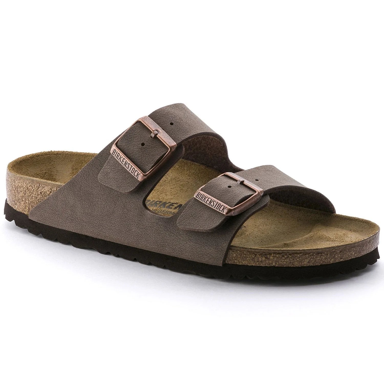 Birkenstock Unisex Arizona Birkibuc Regular Mocca