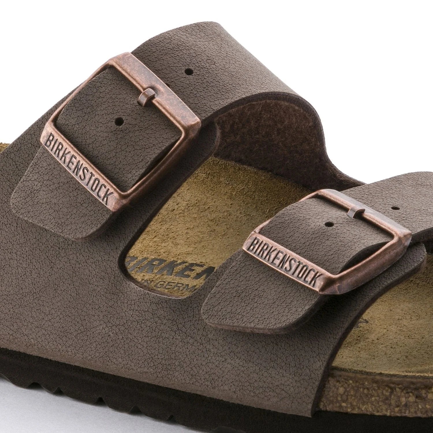 Birkenstock Unisex Arizona Birkibuc Regular Mocca