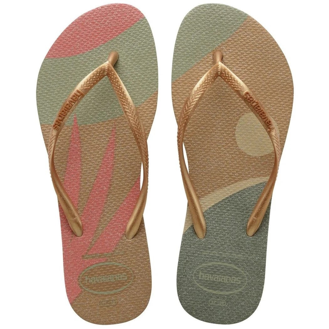 Havaianas Womens Slim Palette Glow Sand Grey