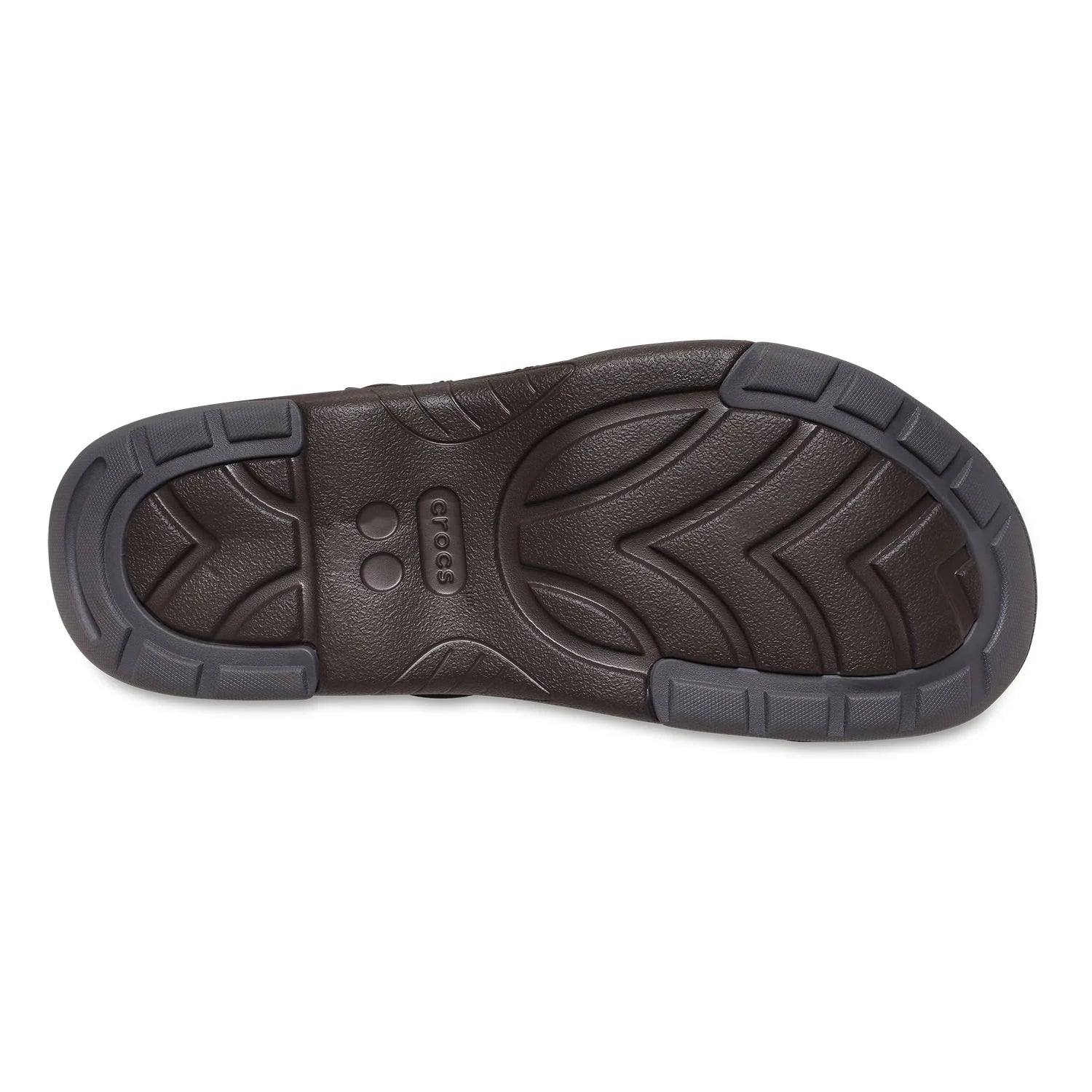 Crocs Unisex Yukon Fisherman Sandal Espresso