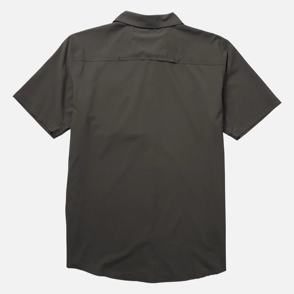 Salty Crew Offshore Ss Tech Woven Shirt Charcoal