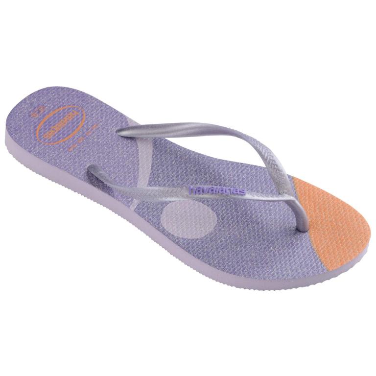 Havaianas Womens Slim Palette Glow Quiet Lilac