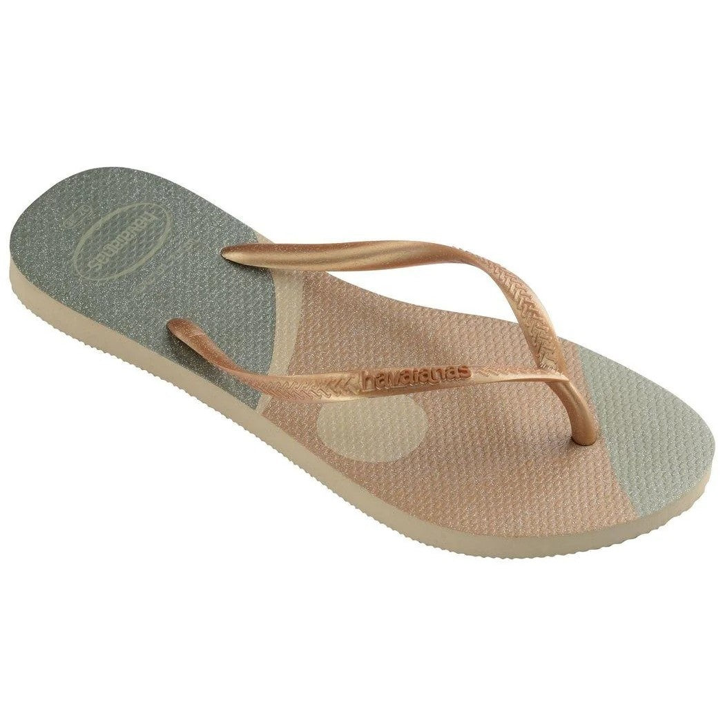 Havaianas Womens Slim Palette Glow Sand Grey