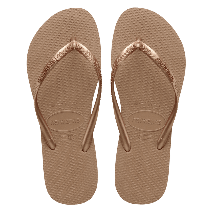 Havaianas Womens Slim Rose Gold