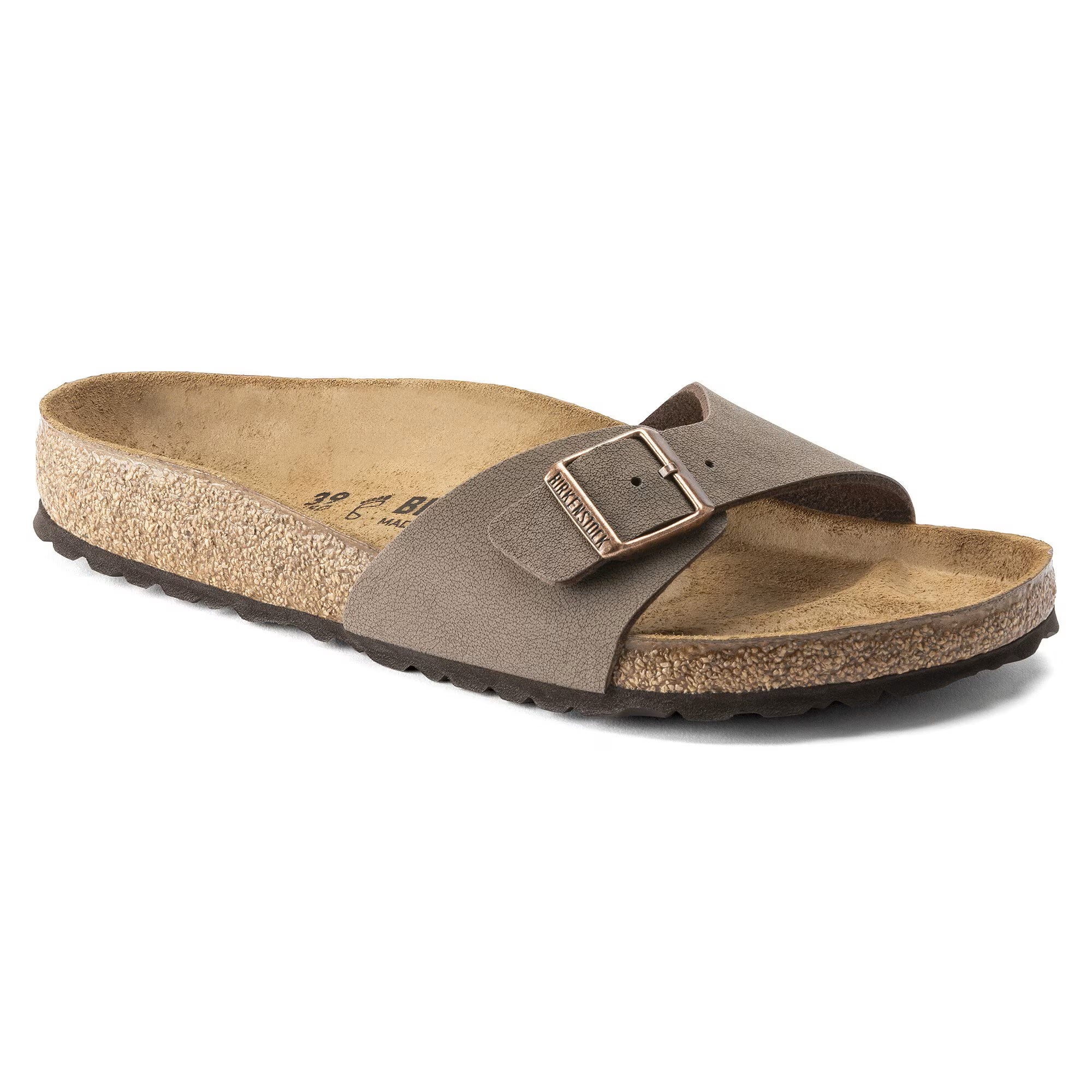 Birkenstock Madrid Birko-Flor Nubuck Regular Mocha