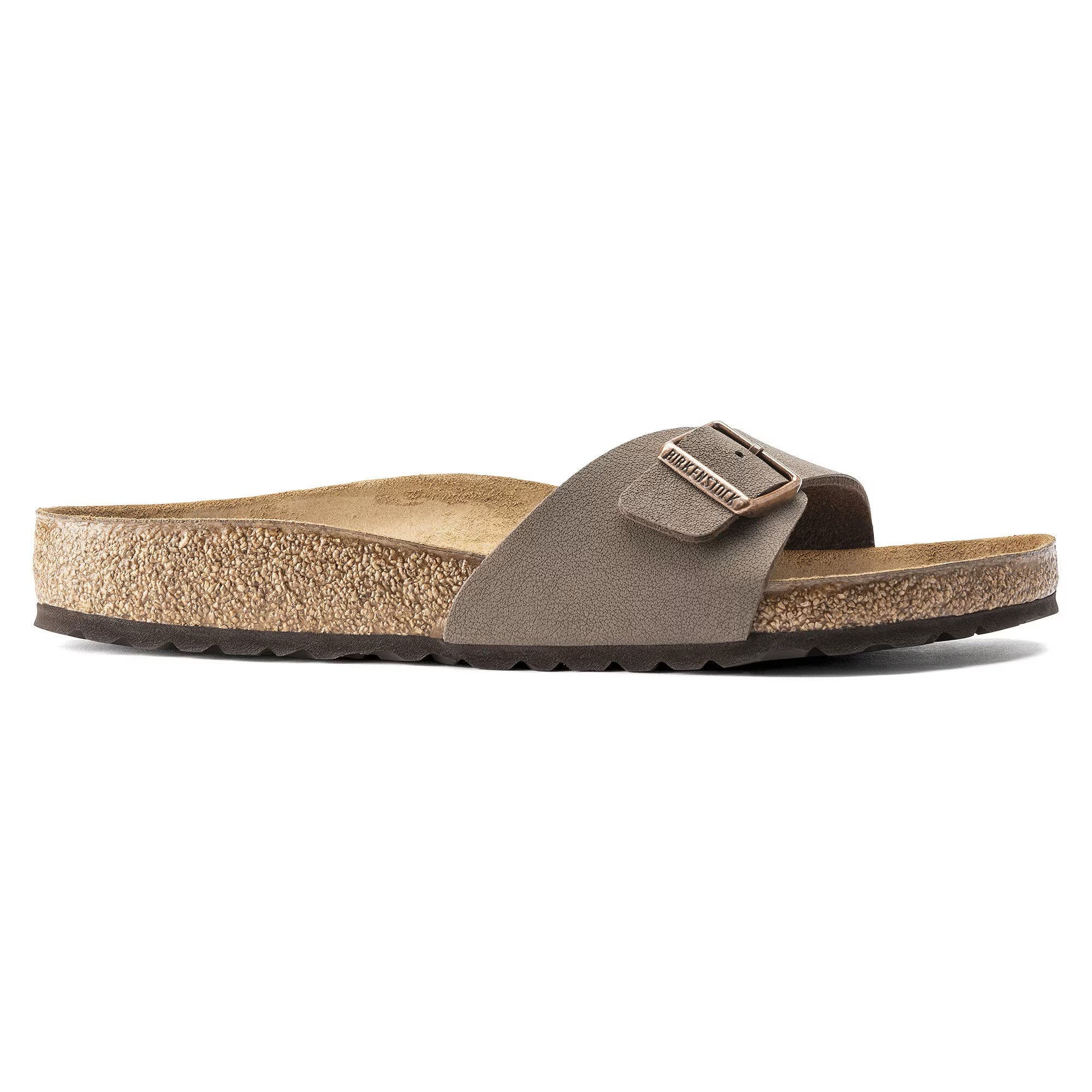 Birkenstock Madrid Birko-Flor Nubuck Regular Mocha