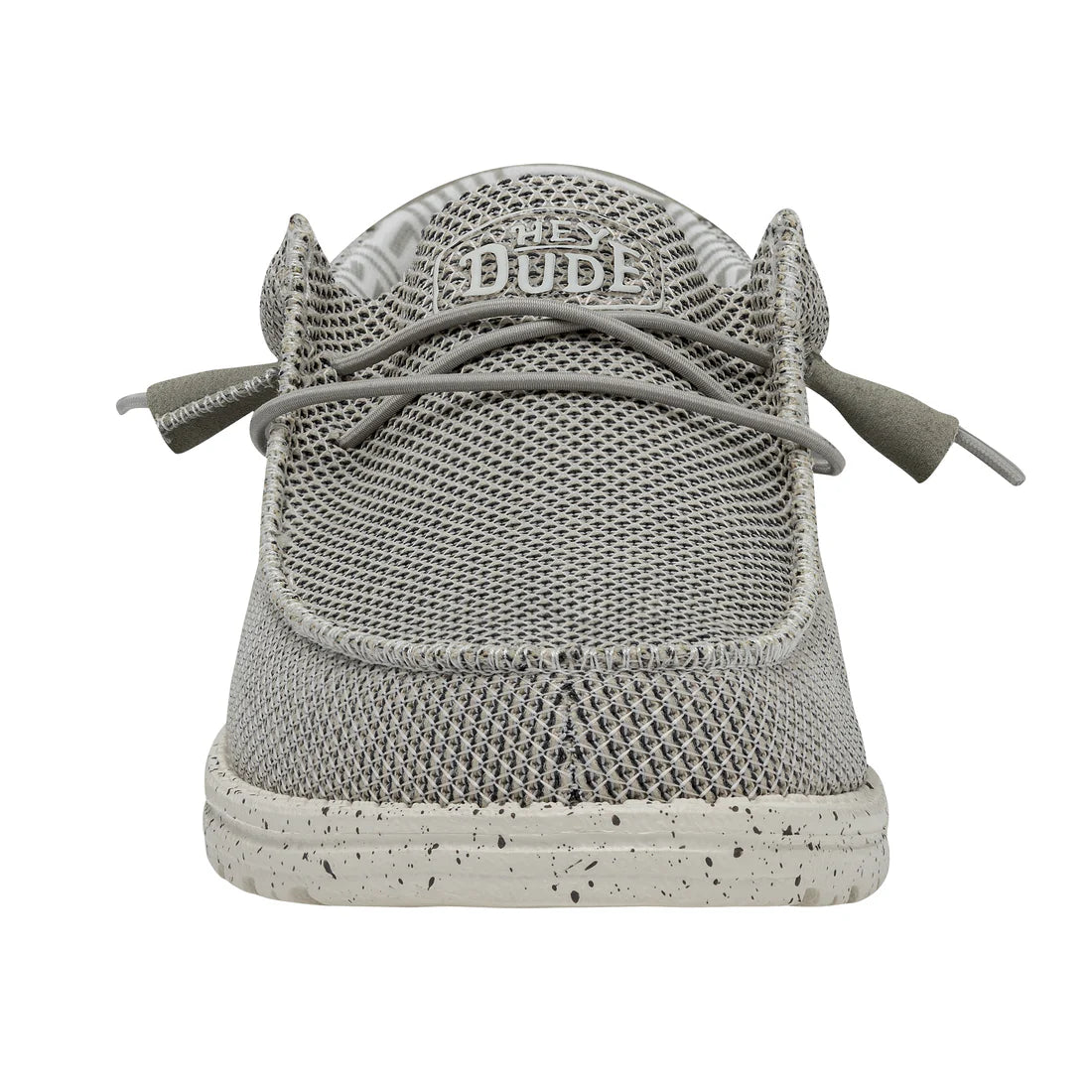 Hey Dude Mens Wally Sox Stitch Ash