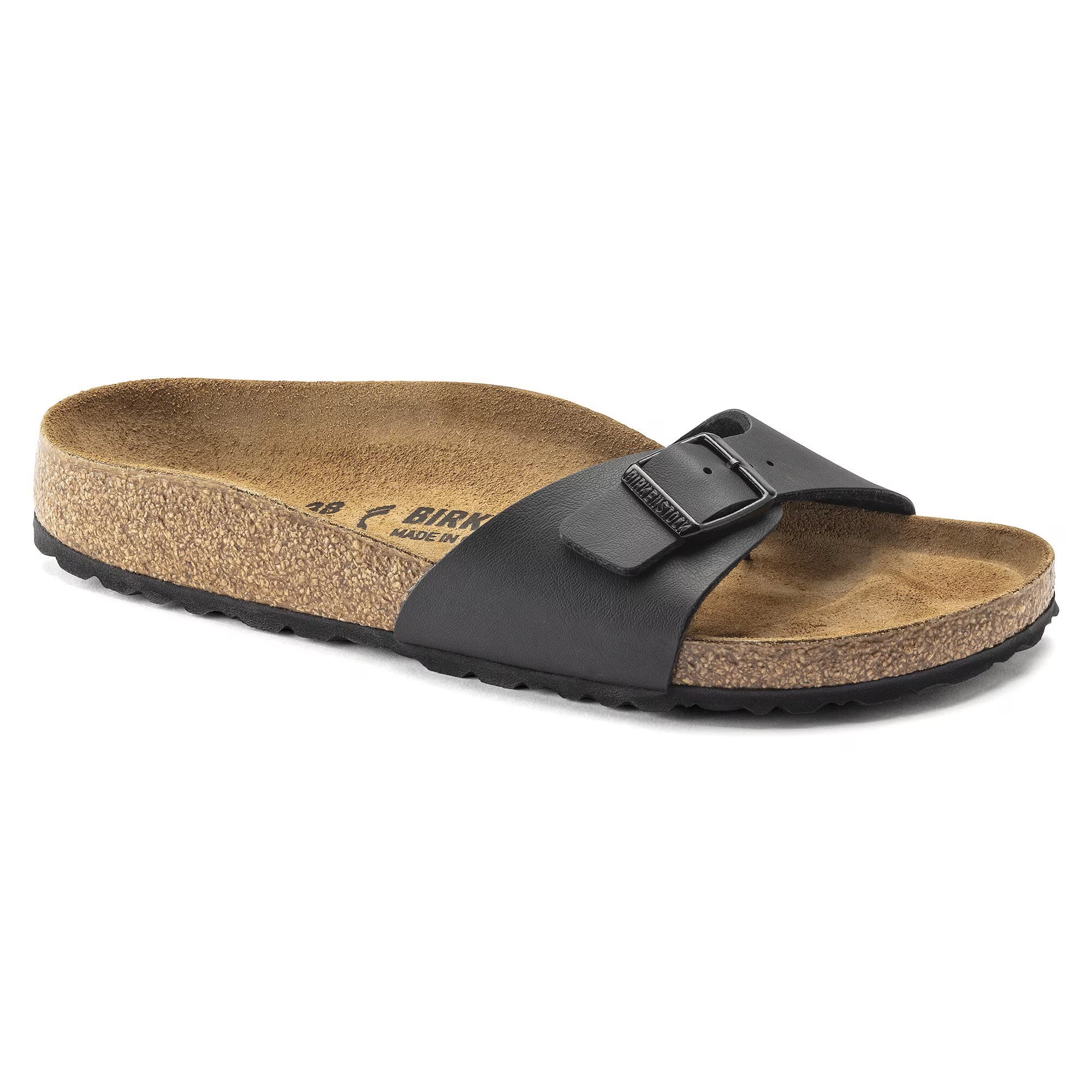 Birkenstock Madrid Birko-Flor Narrow Black