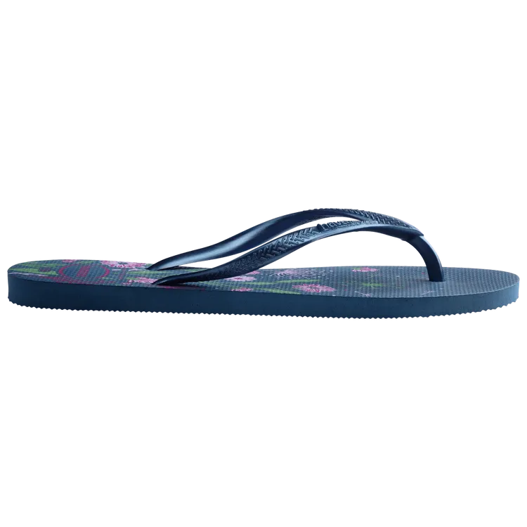 Havaianas Womens Slim Organic Comfy Blue