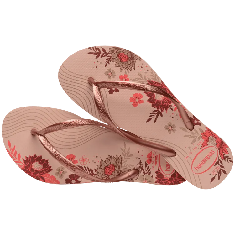 Havaianas Womens Slim Organic Ballet Rose