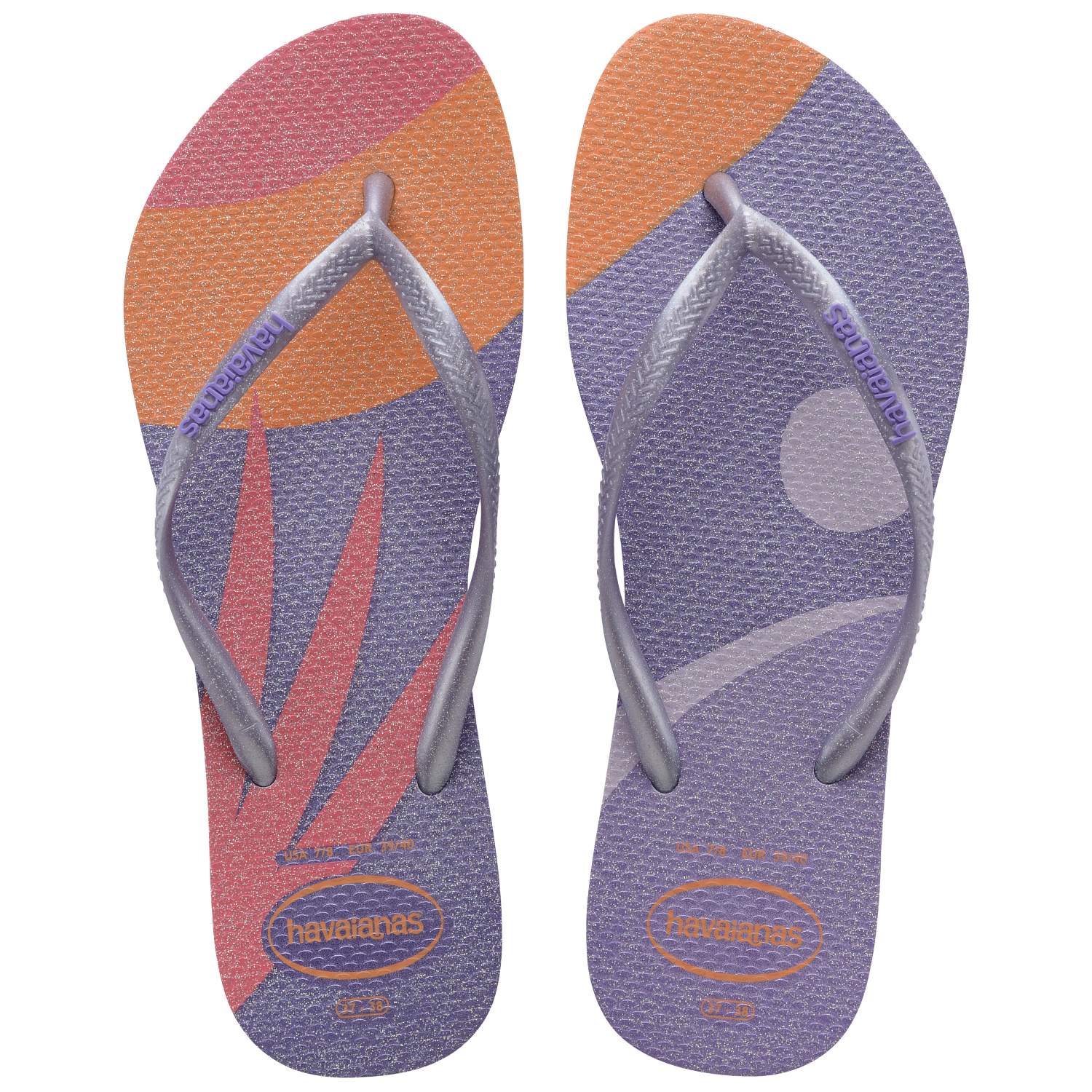 Havaianas Womens Slim Palette Glow Quiet Lilac