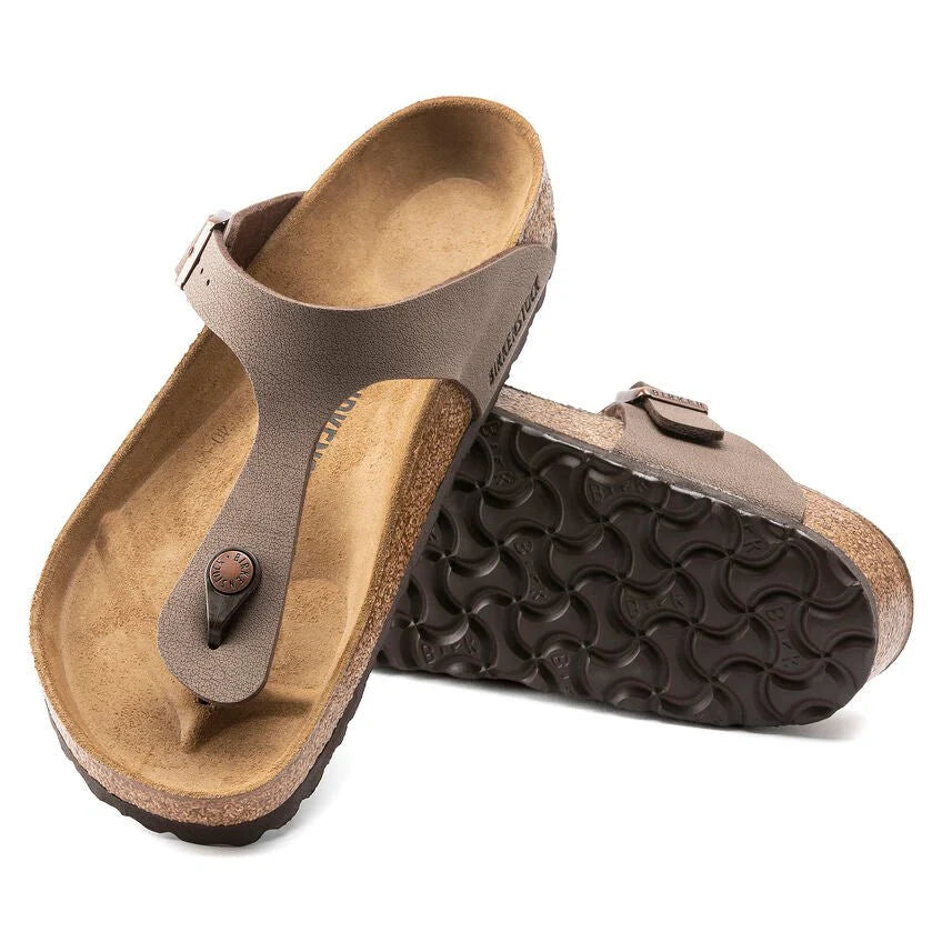 Birkenstock Gizeh Birkibuc Regular Mocha