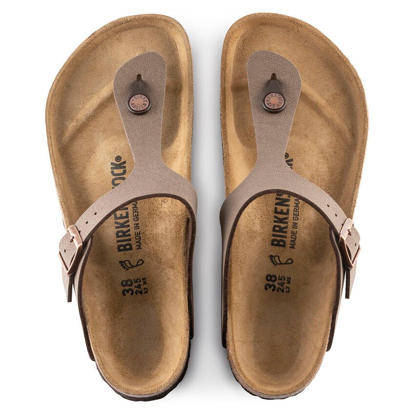 Birkenstock Gizeh Birkibuc Regular Mocha