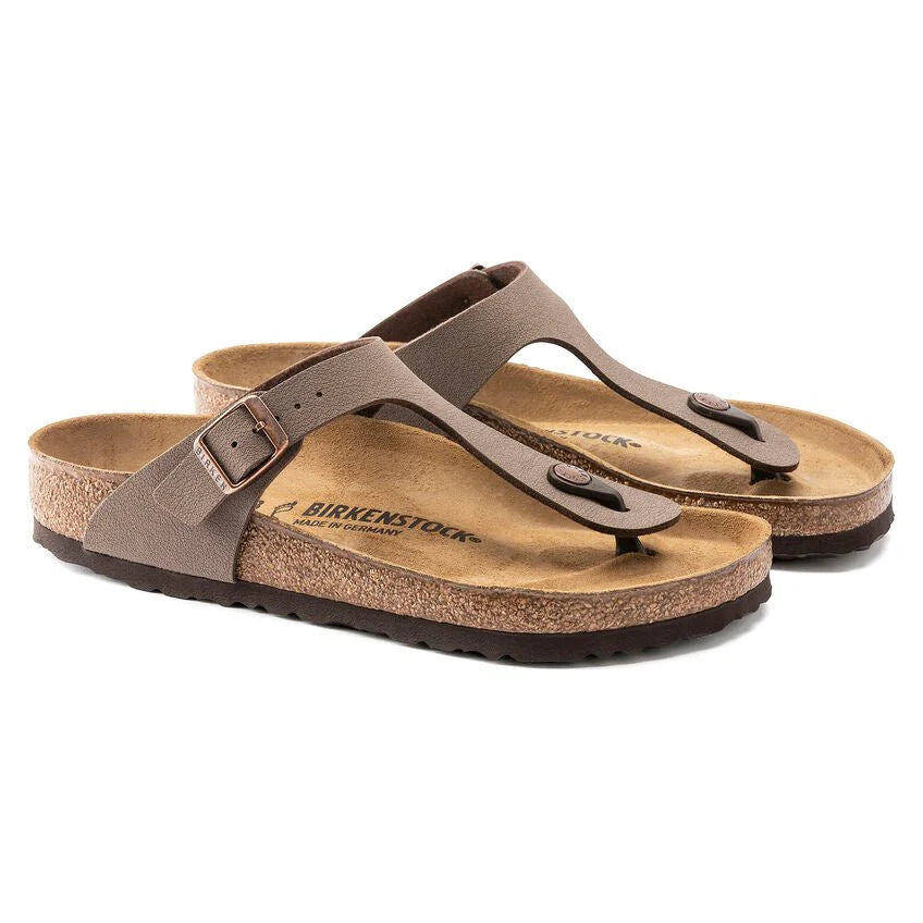 Birkenstock Unisex Gizeh Oiled Narrow Mocha