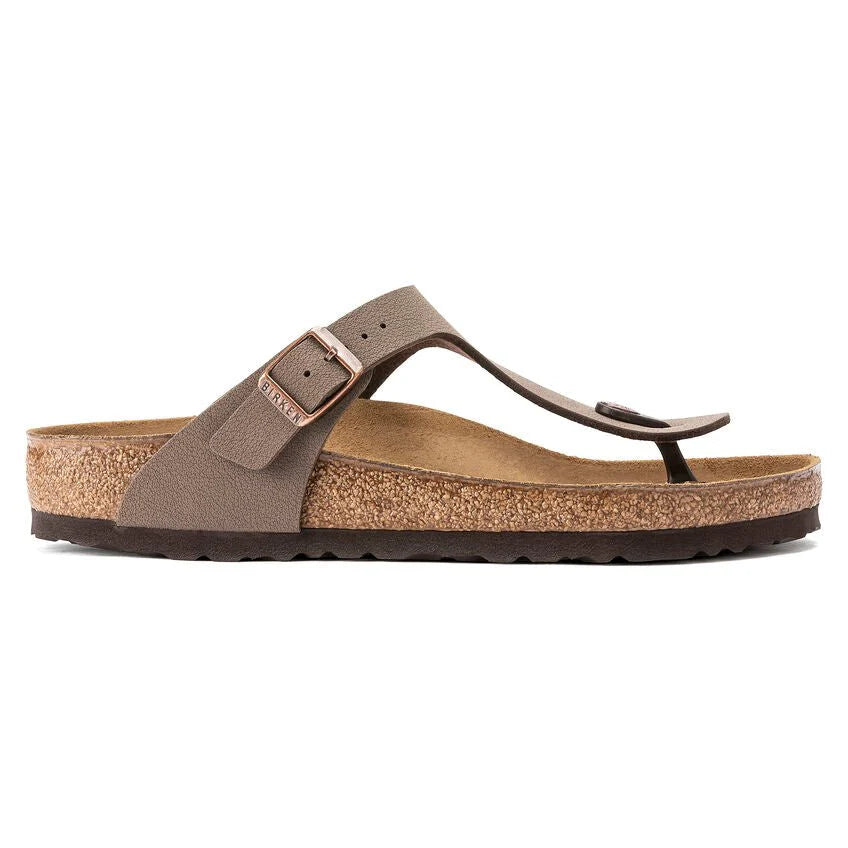 Birkenstock Gizeh Birkibuc Regular Mocha