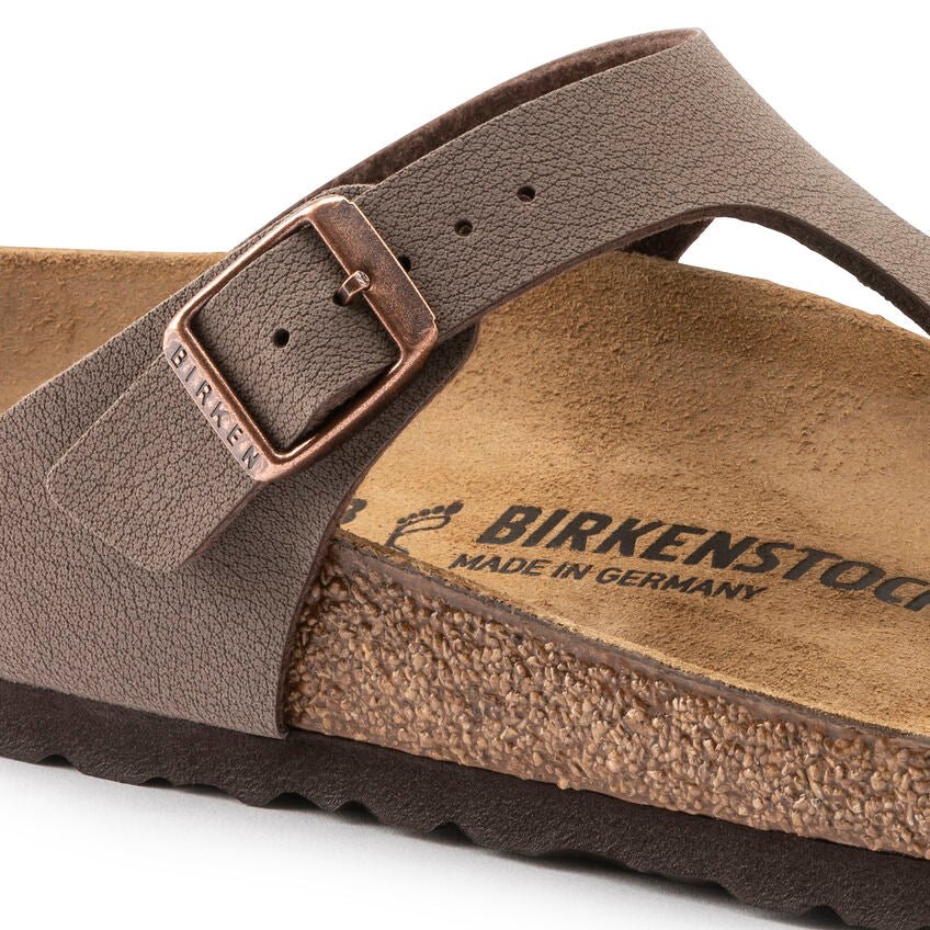 Birkenstock Gizeh Birkibuc Regular Mocha