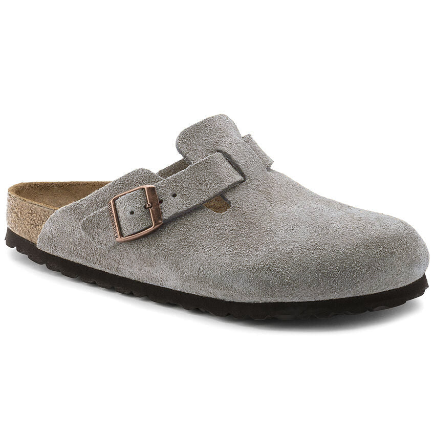 Birkenstock Unisex Boston Leve Narrow Taupe