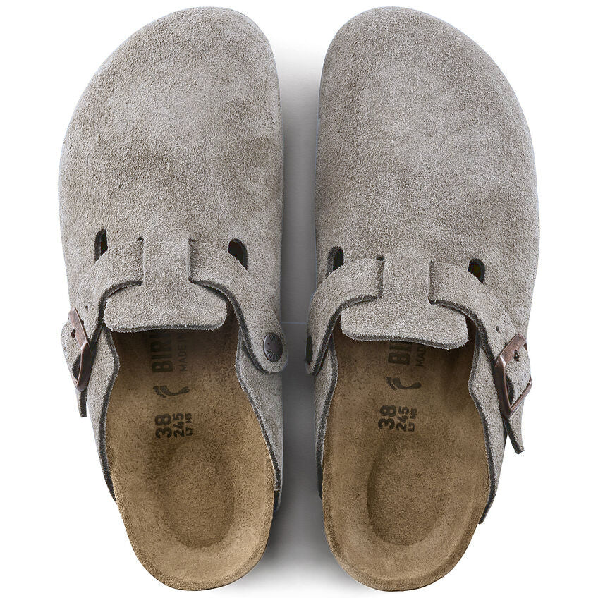 Birkenstock Unisex Boston Leve Narrow Taupe