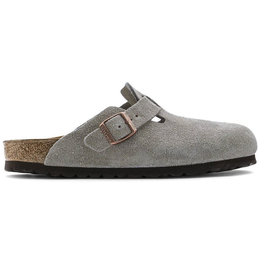 Birkenstock Unisex Boston Leve Narrow Taupe