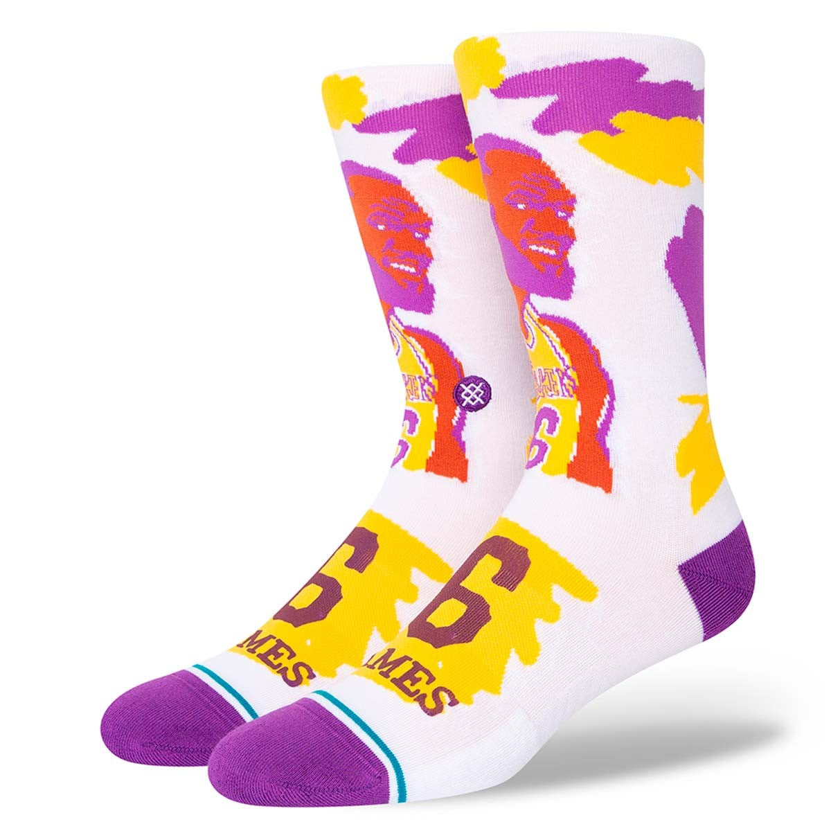 Stance Unisex Paint Lebron White