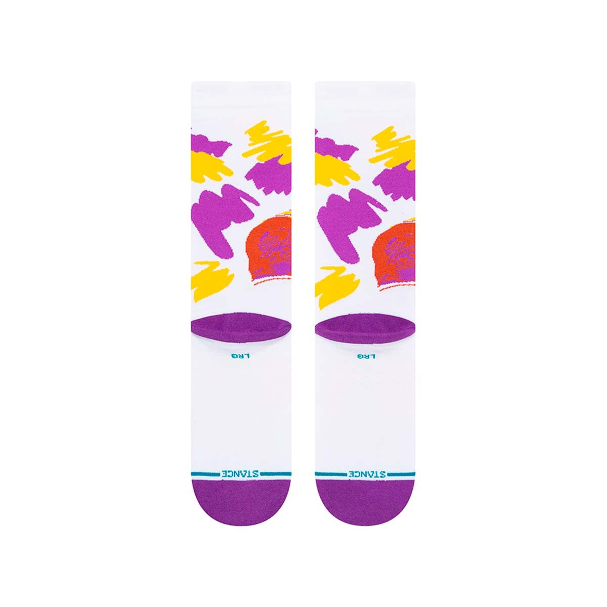 Stance Unisex Paint Lebron White