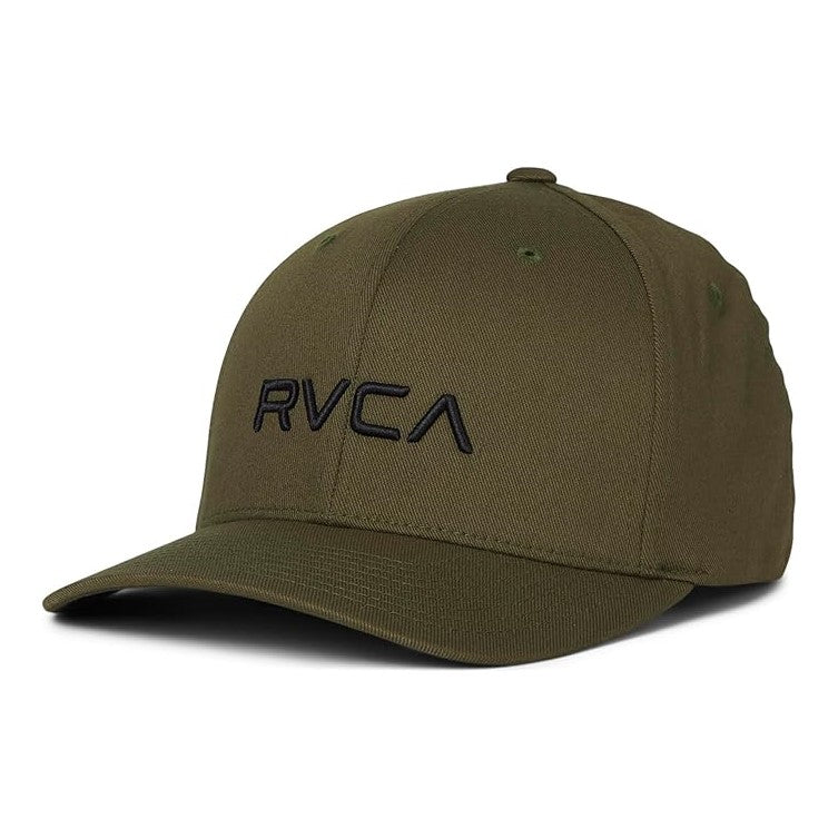 RVCA Unisex Flex Fit Hat Fatigue