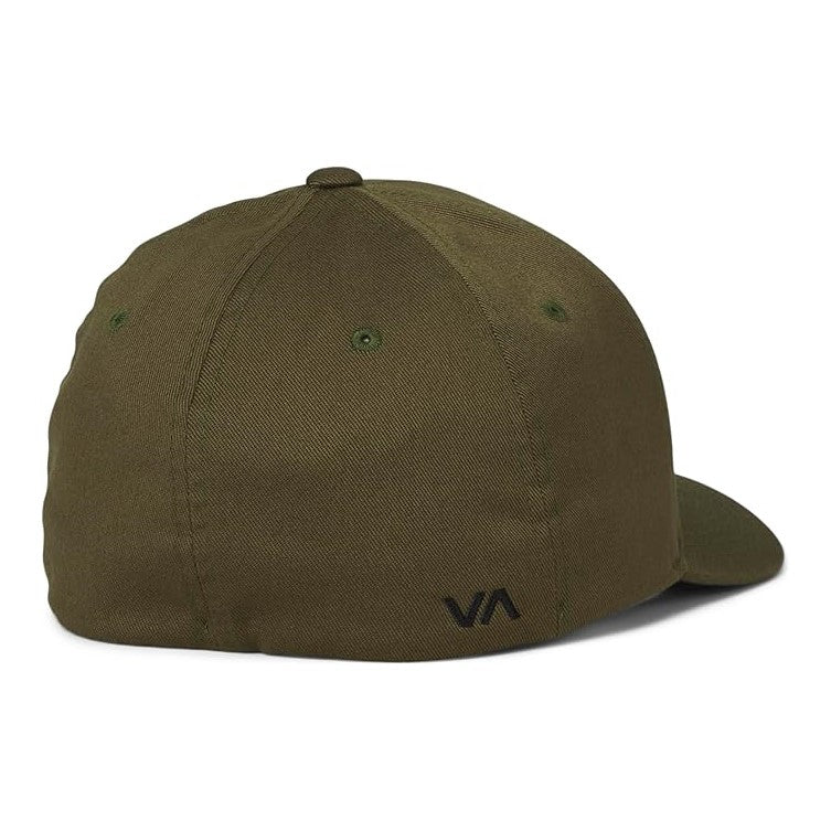 RVCA Unisex Flex Fit Hat Fatigue