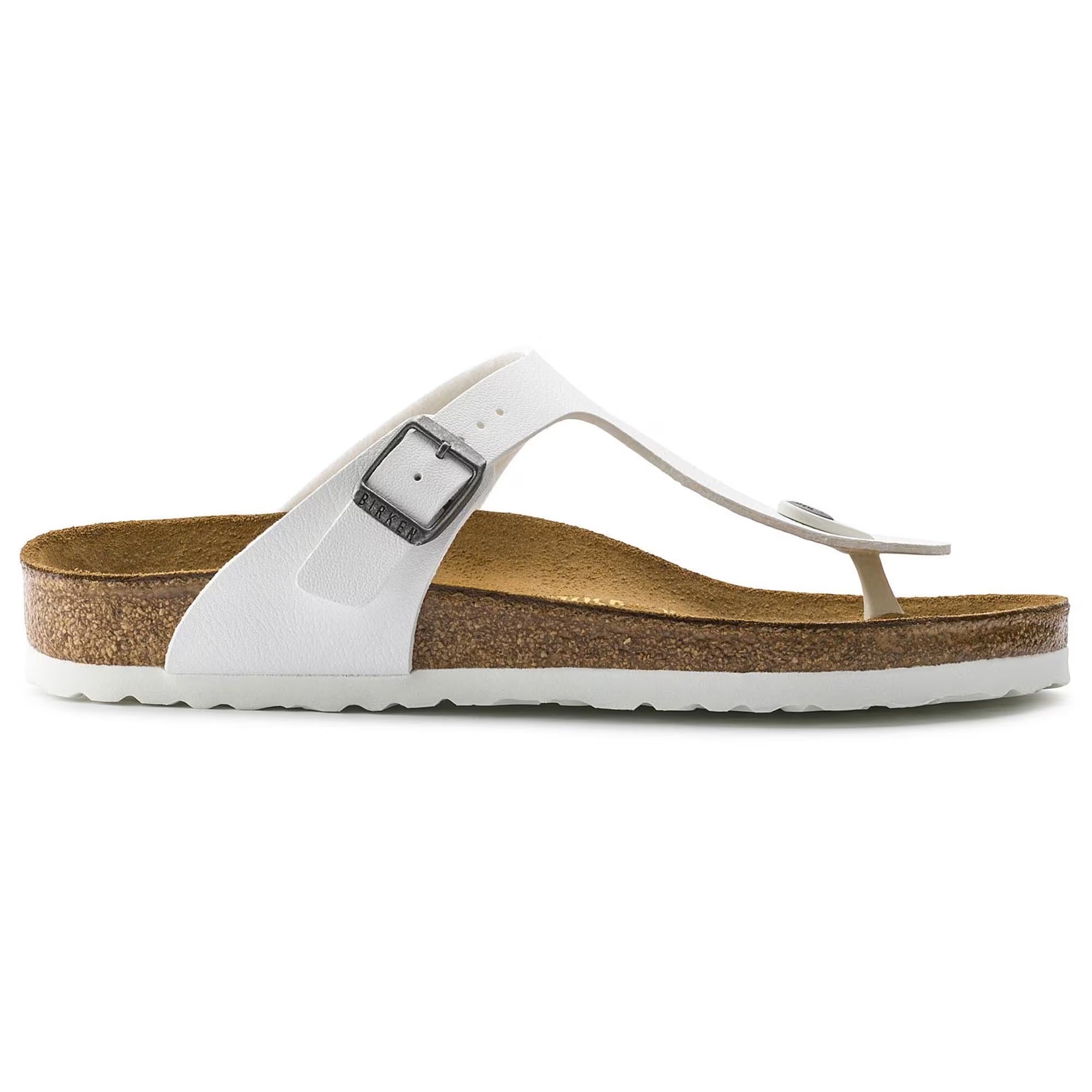 Birkenstock Gizeh Birko Flor Regular White