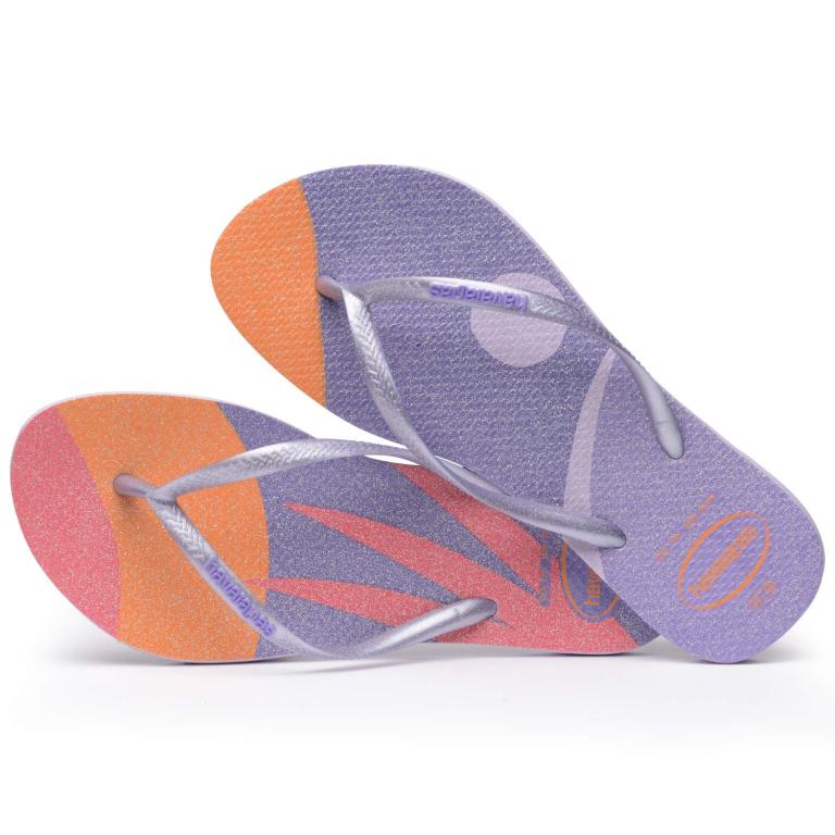 Havaianas Womens Slim Palette Glow Quiet Lilac