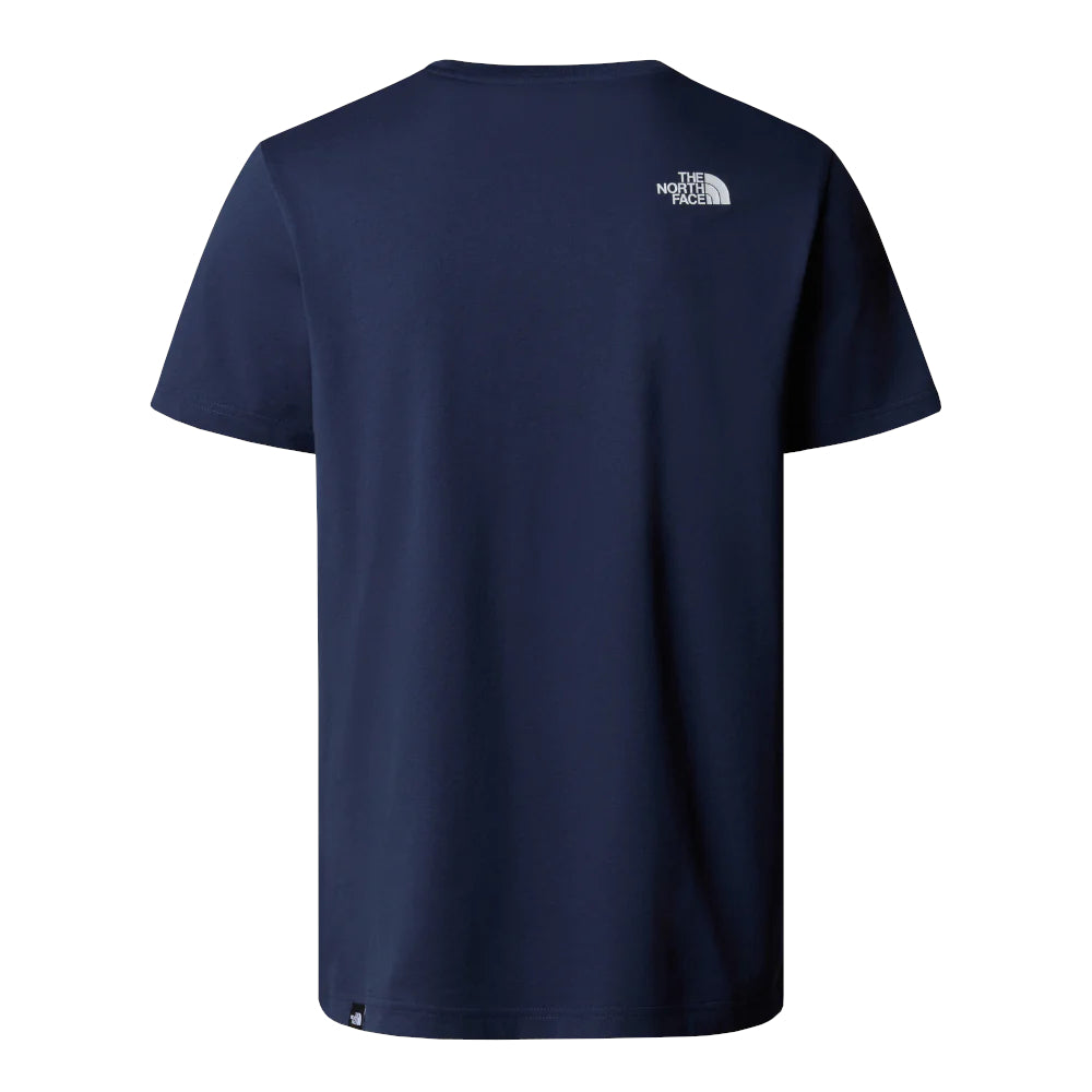 North Face Mens Simple Dome Ss Tee Summit Navy