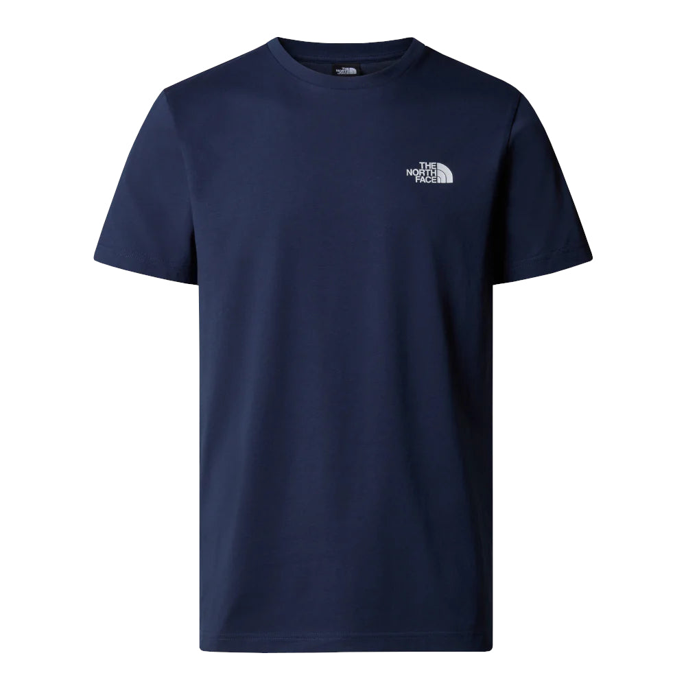 North Face Mens Simple Dome Ss Tee Summit Navy